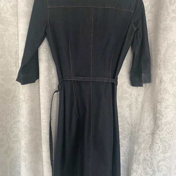 Denim dark dress - Picture 2 of 4